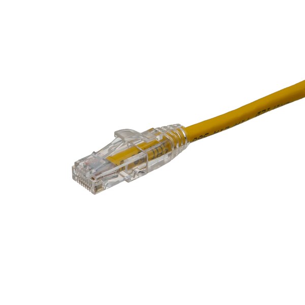 Axiom Manufacturing Axiom 9Ft Cat6 550Mhz Patch Cable Clear-Snagless Universal Boot C6MB-Y9-AX